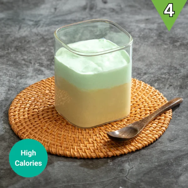L4-香蘭咖椰軟蛋糕 pandan kaya soft cake 糊狀puréed iddsi 4級 (level 4)