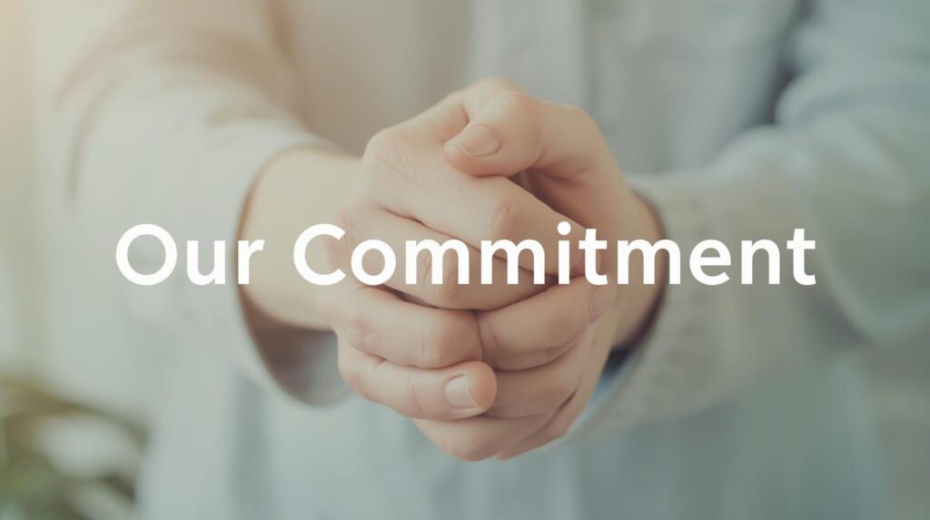 our commitment